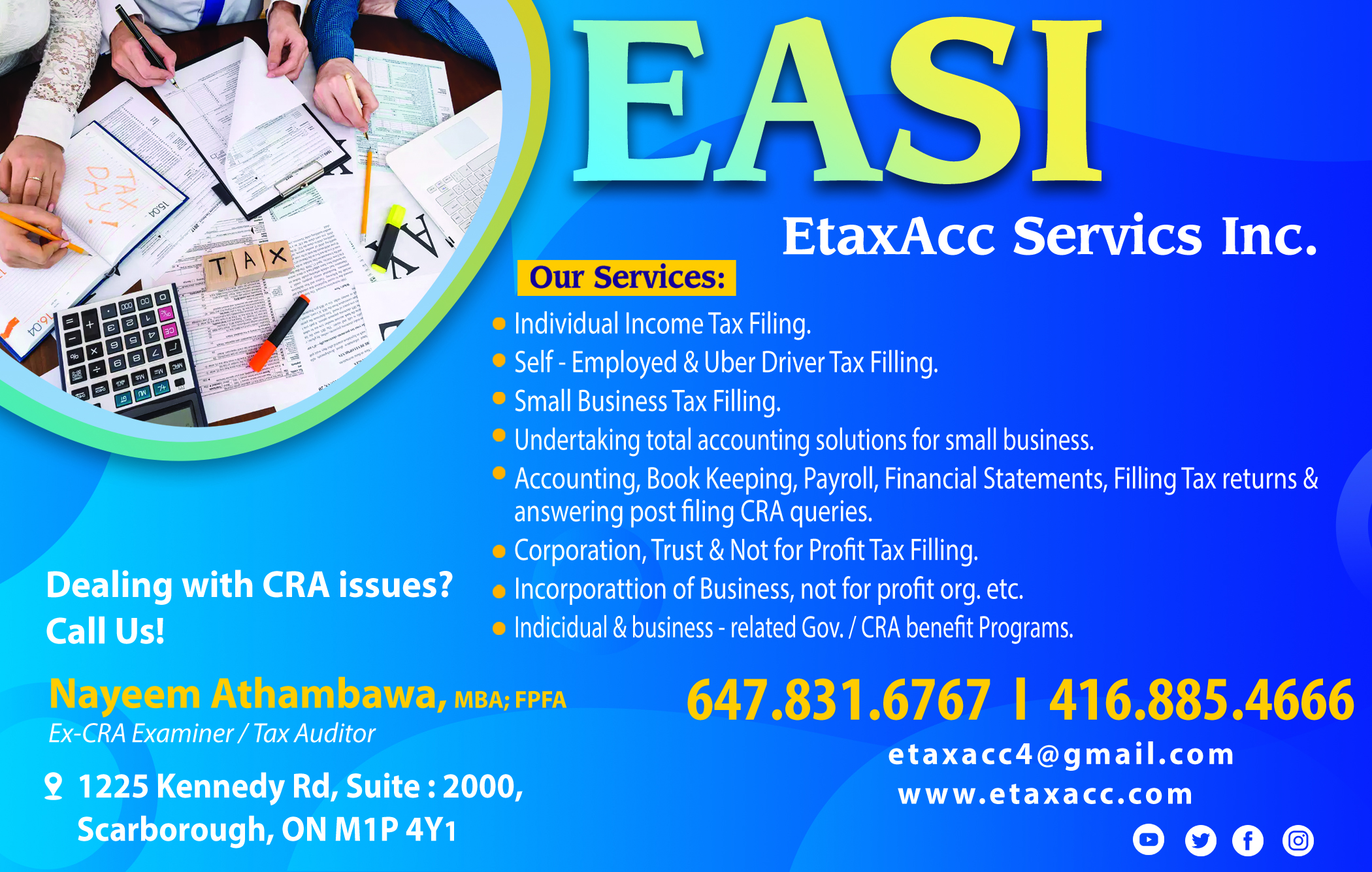 Easi Etax Acc. Service Inc.