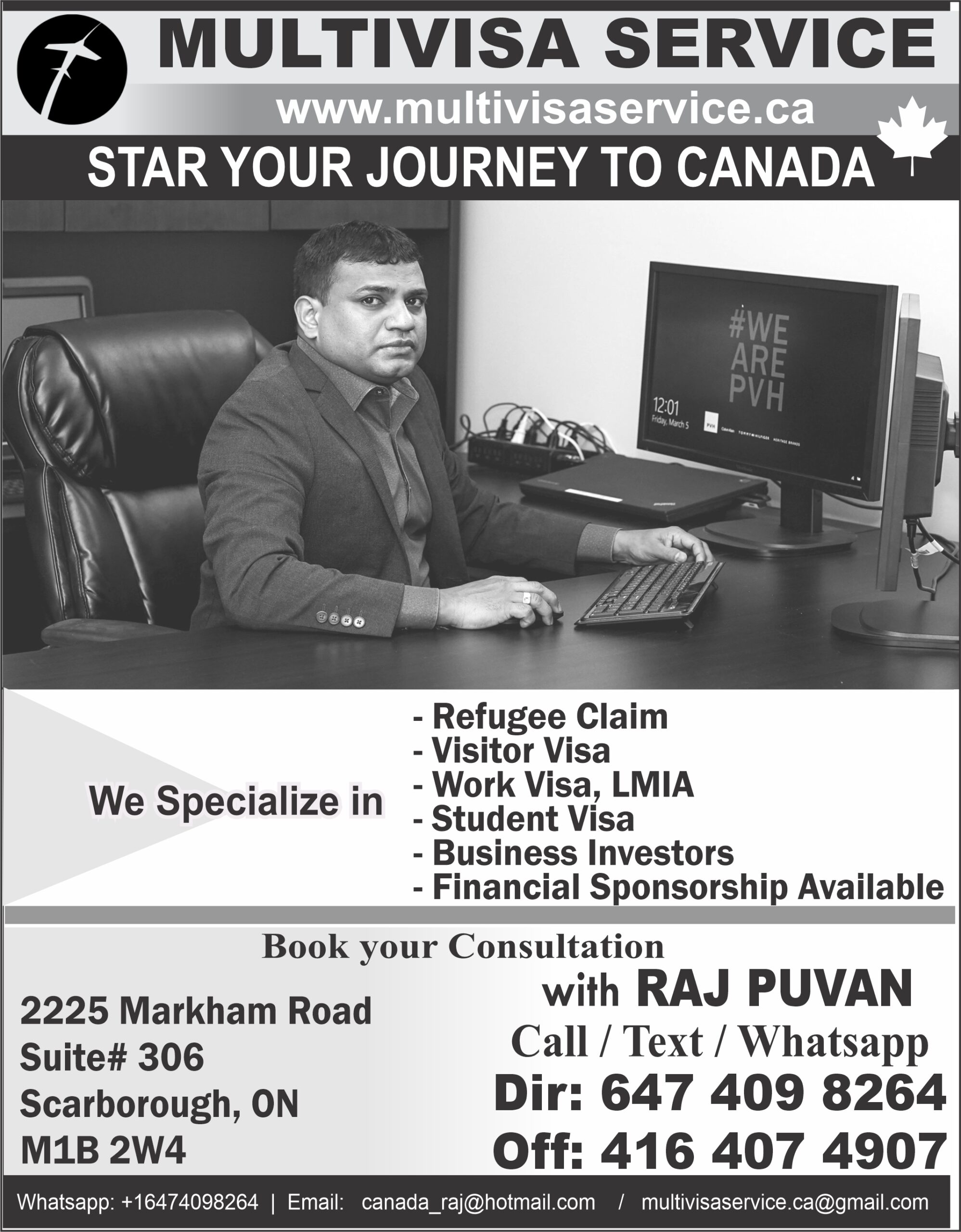 Multivisa Service (Raj Puvan)