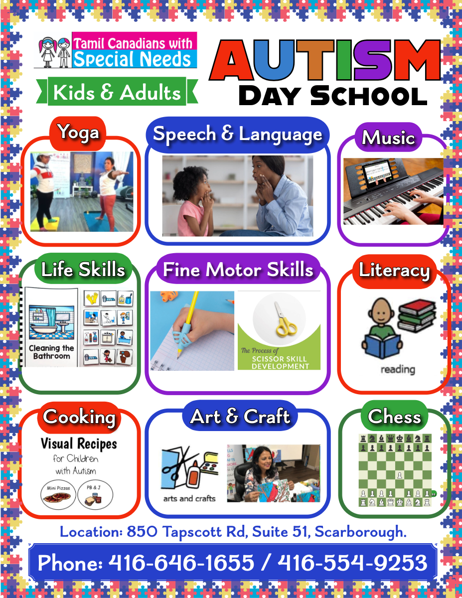 Tamil Canadians with Special Needs