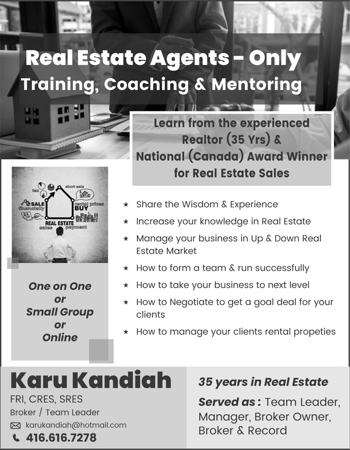 Real Estate Class (Karu Kandiah)