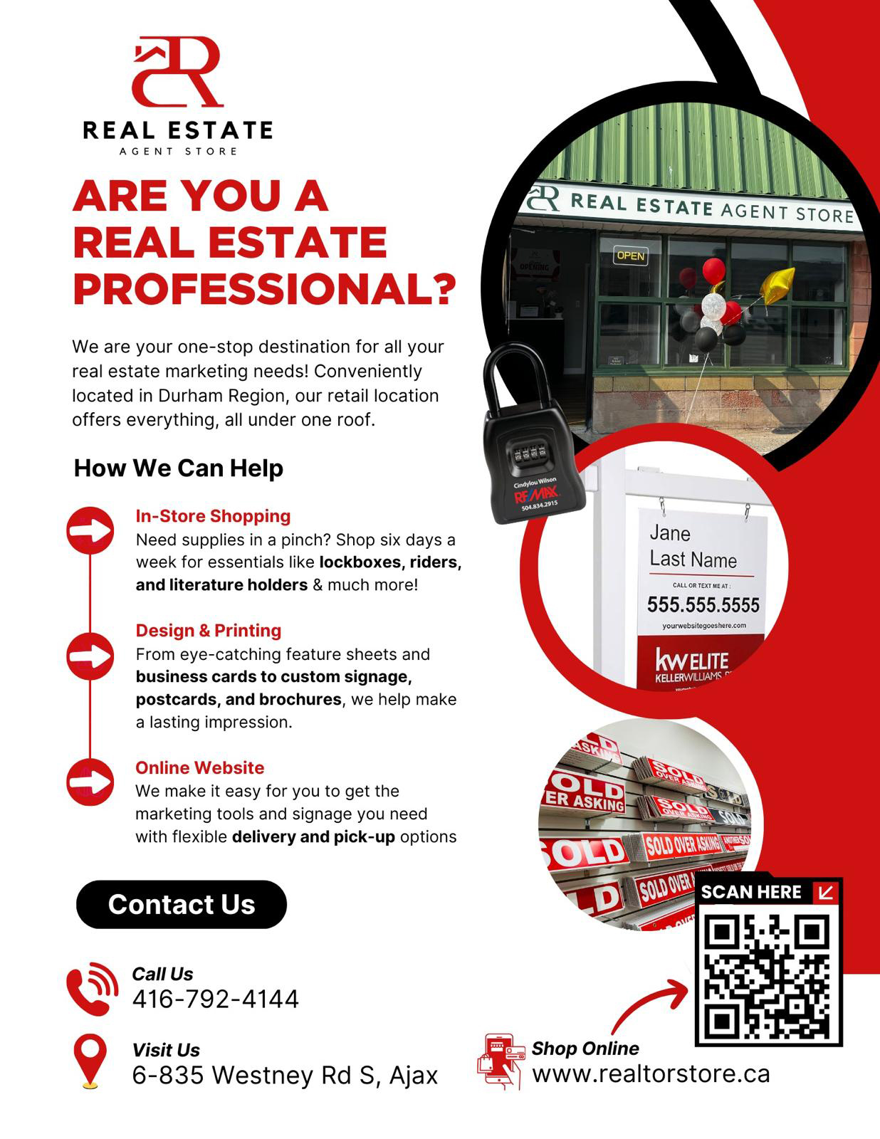 Real Estate Agent Store