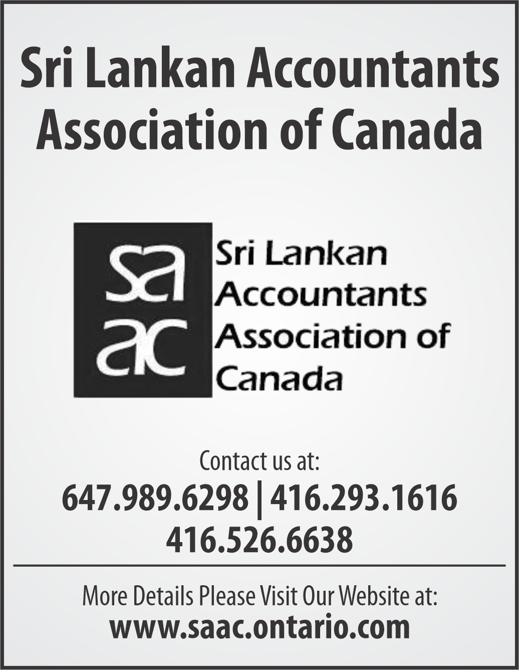 Srilanka Accountants Association of Canada