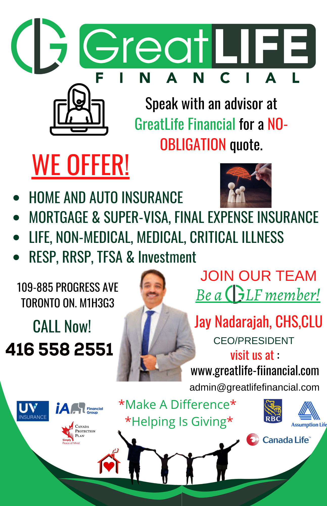 Jay Nadarajah (Great Life Financial)