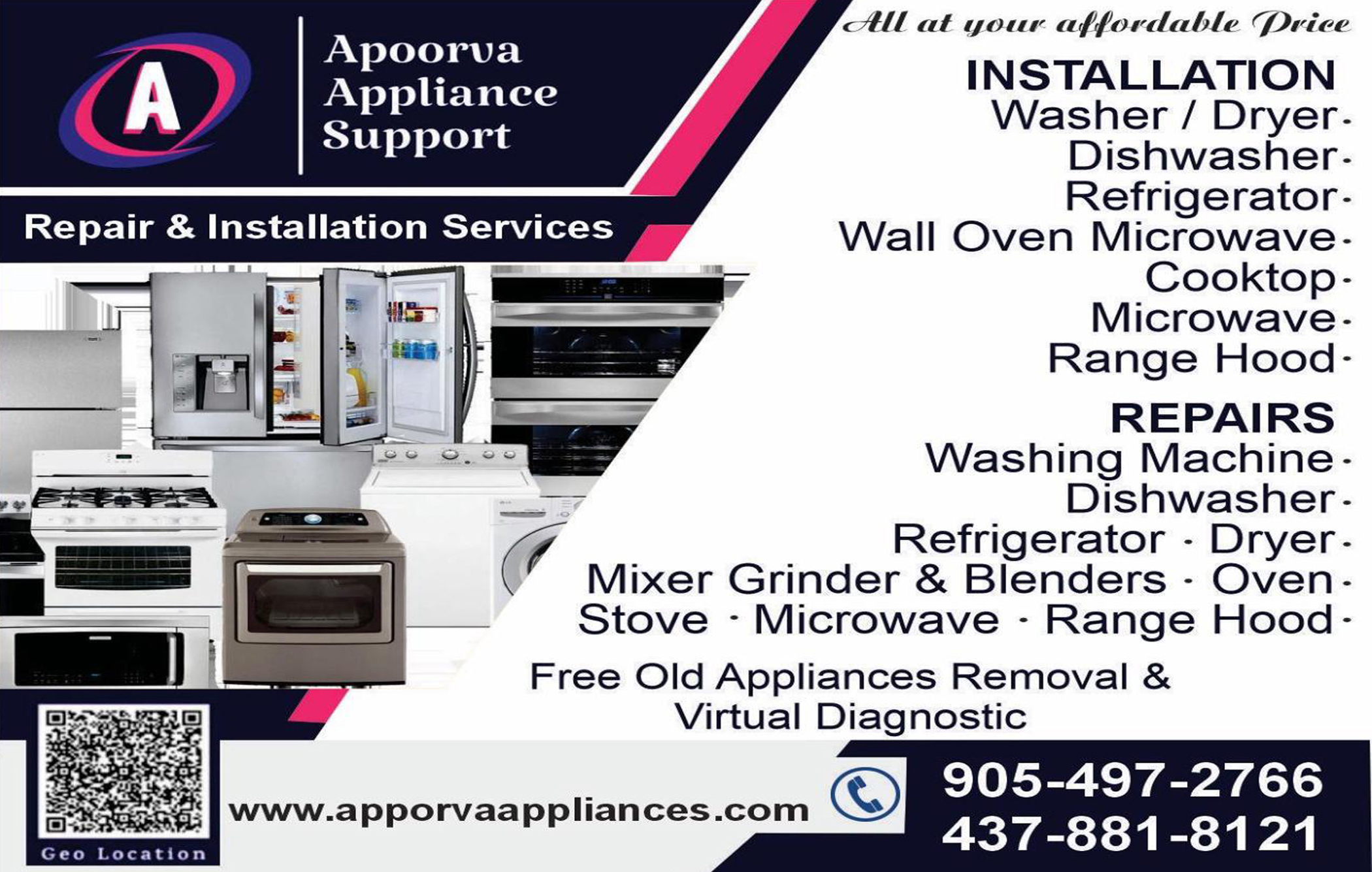 Apoorva Appliances Support