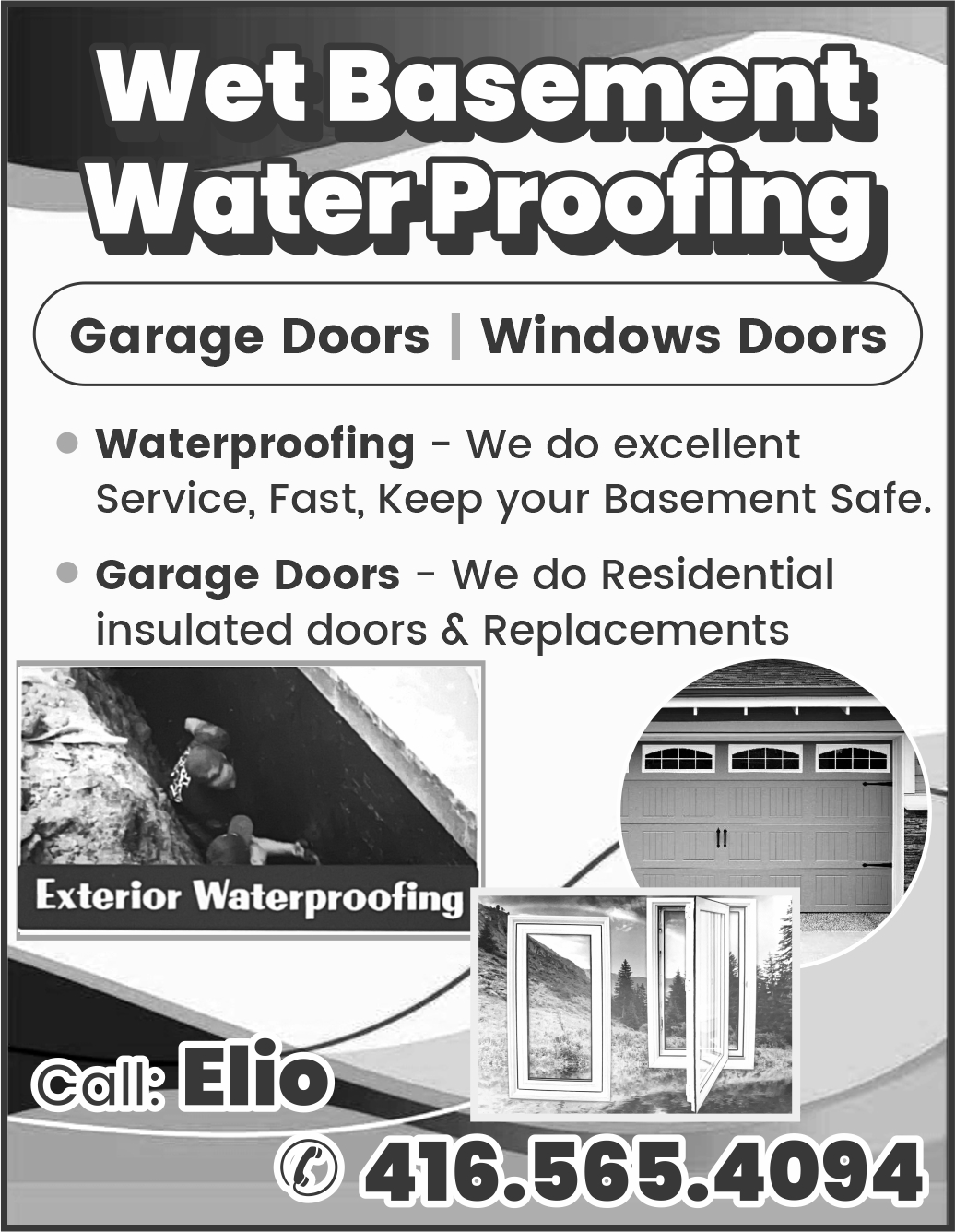 Wet Basement Water Proofing