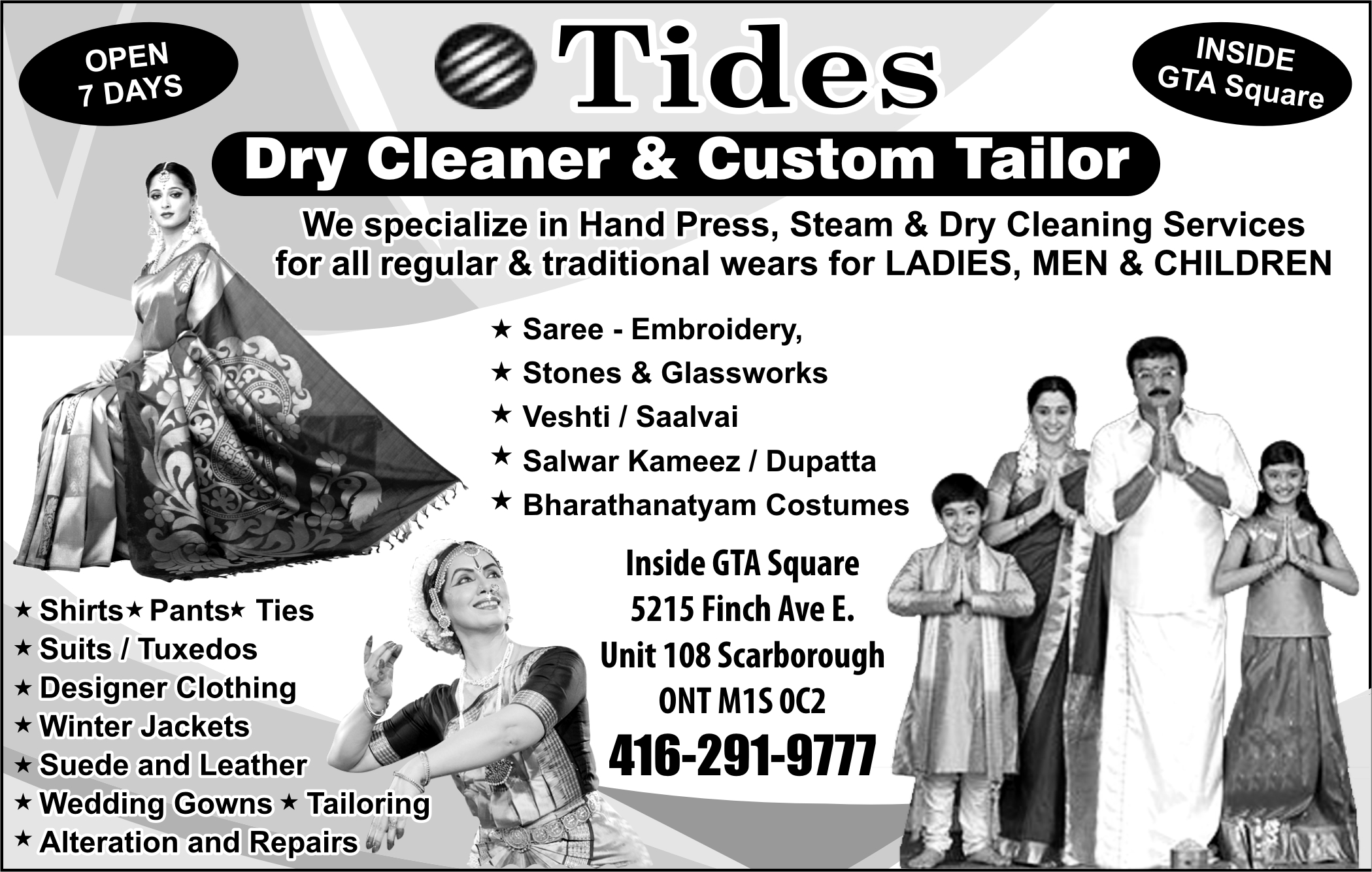 Tides - Dry Cleaners & Custom Tailor