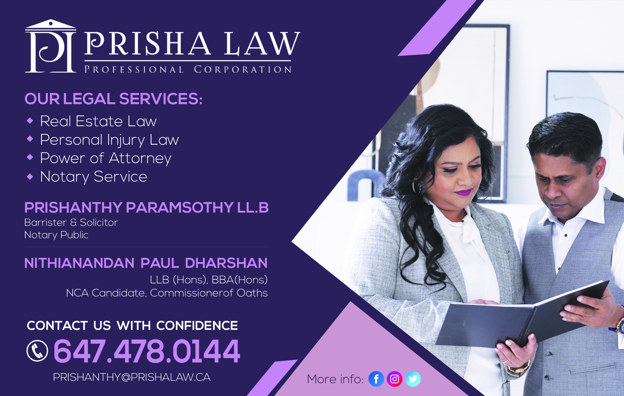 Prisha Law Professional Corporation