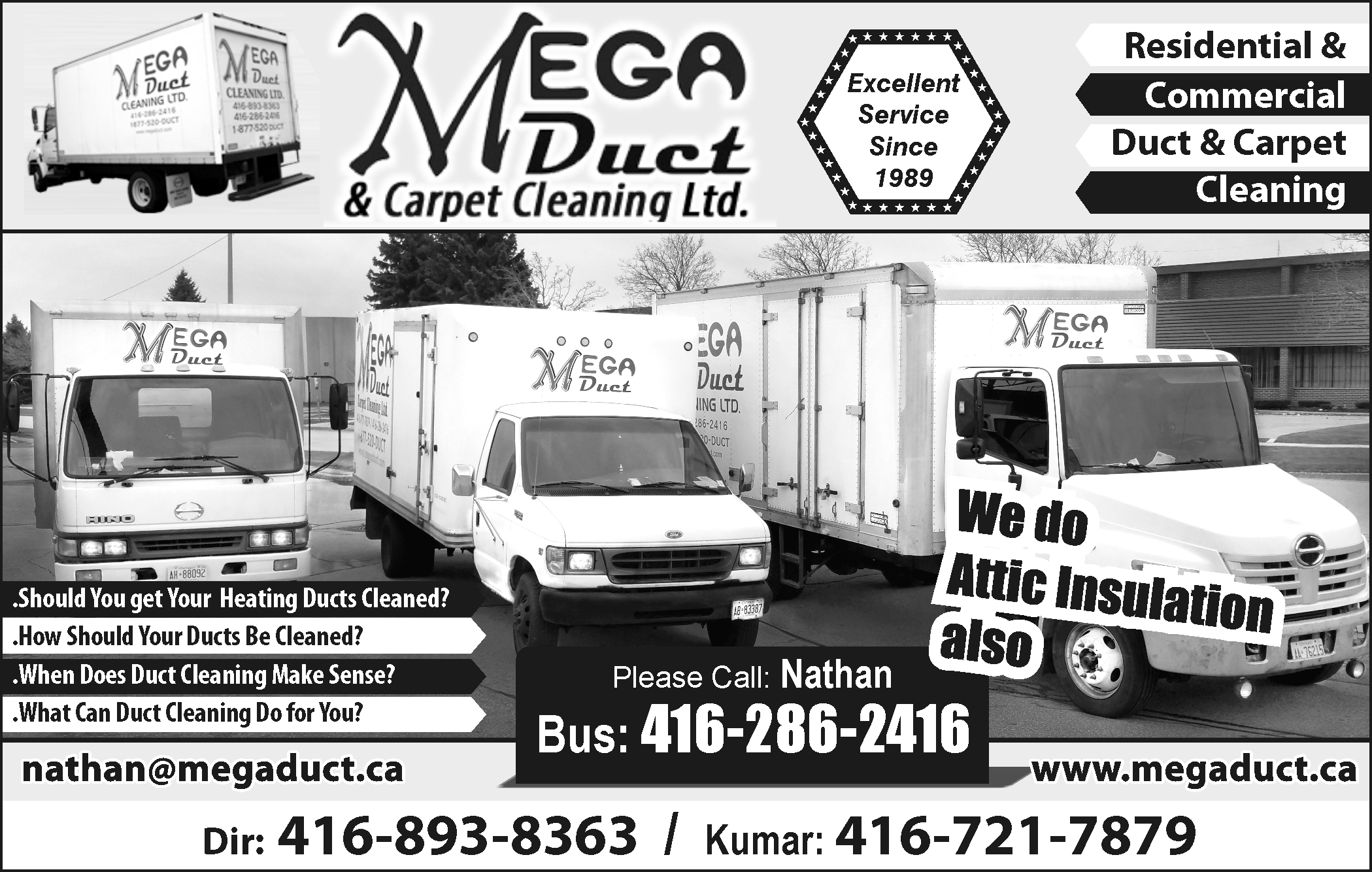 Mega Duct & Carpet Cleaning Ltd