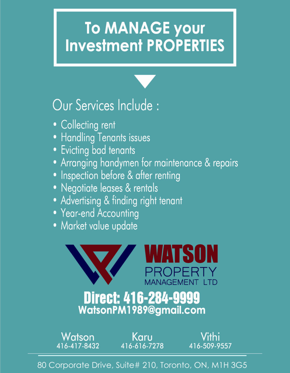 Watson Property Management Ltd